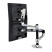 Ergotron LX Dual Stacking Arm Ergotron 45-248-026 крепление для двух мониторов или для монитора и ноутбука(металлик)