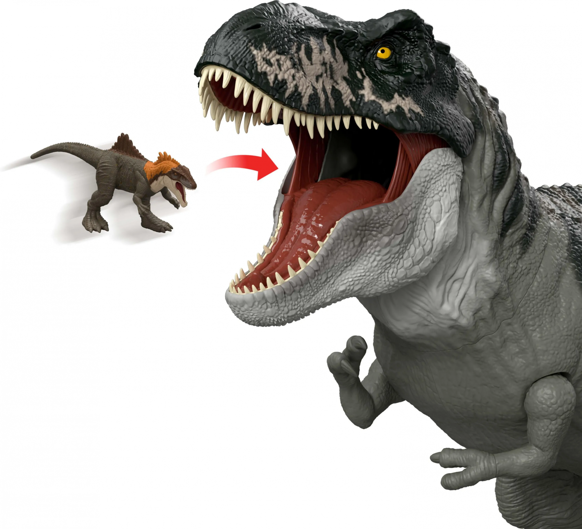 Динозавр Mattel Jurassic World Rebirth колоссальный тираннозавр JBG52