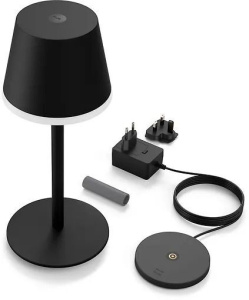 Умная настольная лампа Philips Hue Go Portable Table Lamp White and Color Ambiance 929003128501, черный