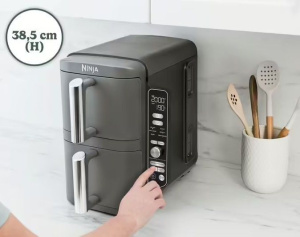 Фритюрница с двойной корзиной Ninja Double Stack XL 9,5 л SL400EU