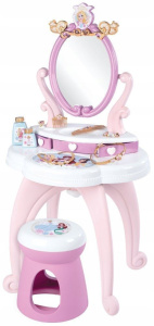 Трюмо для девочки Smoby Disney Princess - Туалетный столик детский со стульчиком 2в1 + 10 аксессуаров 320250