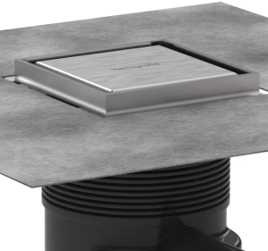 Трап/дренаж Hansgrohe RainDrain Brilliance (комплект 100/100 под плитку) 56250800