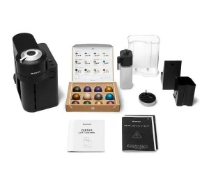 Капсульная кофемашина DeLonghi Nespresso Vertuo Lattissima ENV300. B, черный