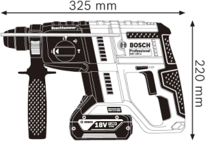Аккумуляторный перфоратор Bosch GBH 180-LI 0611911120