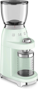 Кофемолка электрическая Smeg CGF11, зеленая