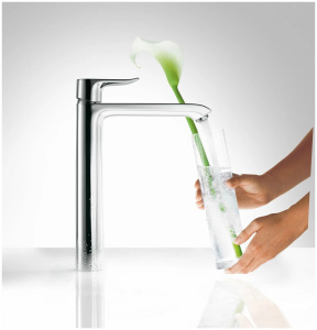 Смеситель Hansgrohe Metris 31184000, для раковины, хром