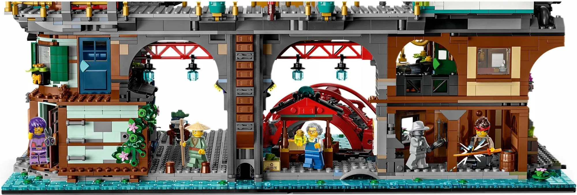LEGO NINJAGO 71799 Городской рынок НИНДЗЯГО
