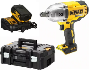 Аккумуляторный ударный гайковерт DeWALT DCF899P1, с АКБ и ЗУ