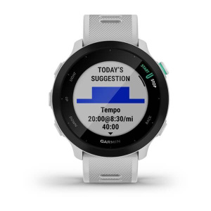 Умные часы Garmin Forerunner 55 42 мм, белый