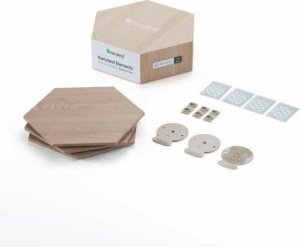 Светодиодная панель Nanoleaf Elements Wood Look Hexagons Expansion Pack (3 панели) NL52-E-0001HB-3PK