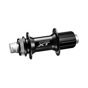 Втулка задняя Shimano XT M8010, 32 отв, 8/9/10/11 ск, Center Lock, под ось 12 мм, 142 мм. Черный