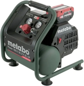 Аккумуляторный безмасляный компрессор Metabo Power 160-5 18 LTX BL OF 601521850 без АКБ и ЗУ