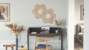 Светодиодная панель Nanoleaf Elements Wood Look Hexagons Expansion Pack (3 панели) NL52-E-0001HB-3PK