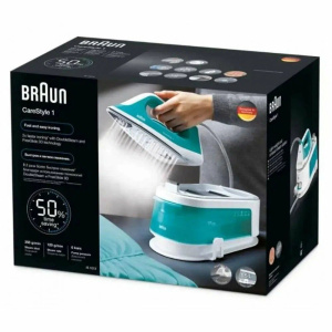 Парогенератор Braun CareStyle 1 IS1013GR бирюзовый/белый