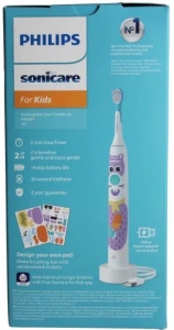 Электрическая зубная щетка для детей Philips Sonicare HX3601/01, белый