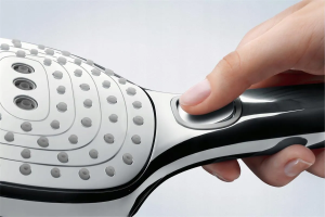 Душевой набор Hansgrohe Raindance Select E 120 EcoSmart / Unica S Puro 90 см, хром/белый 26623400