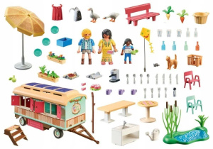 Набор Уютное кафе в поезде с огородом Playmobil 71441