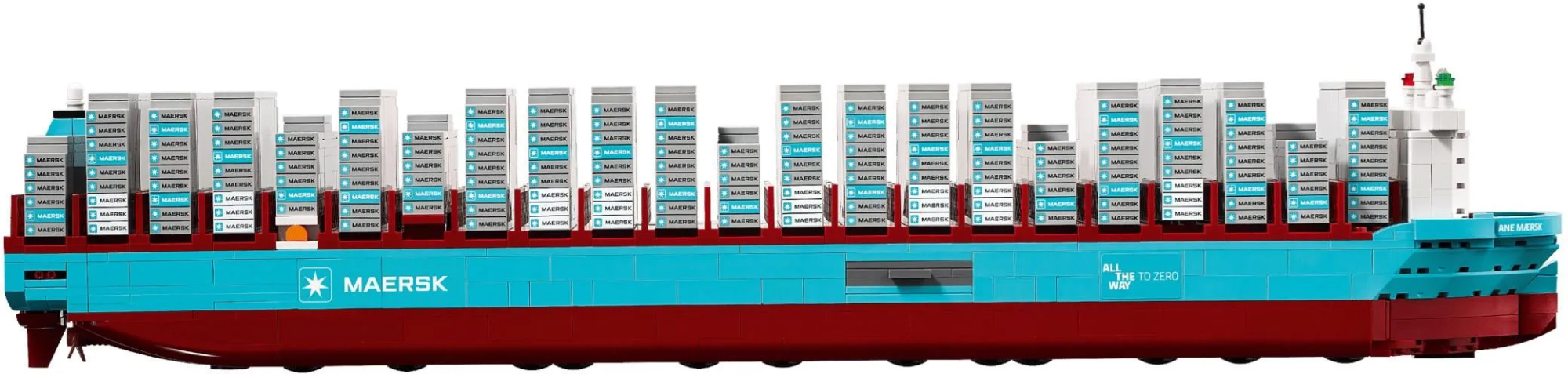 Конструктор LEGO 40955 Контейнеровоз с двухтопливным двигателем Maersk
