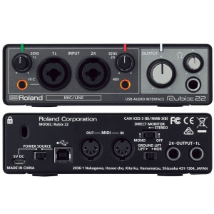 Внешняя звуковая карта Roland Rubix22