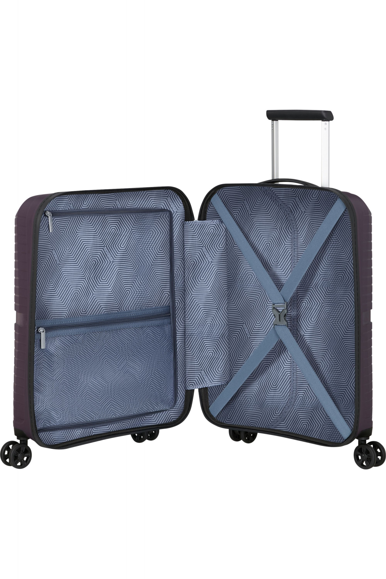 American Tourister Airconic 55cm 34л Ручная кладь 15,6 Темно-сливовый/Оранжевый