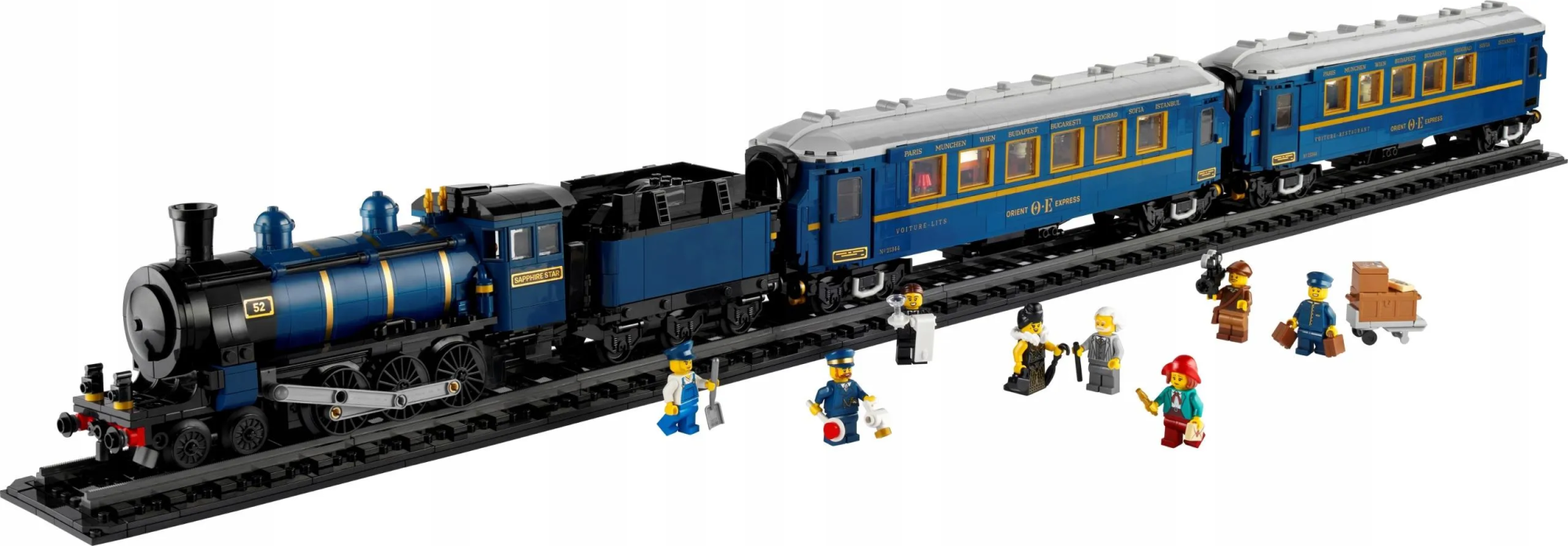 Конструктор LEGO Icons 21344 Поезд Восточный экспресс