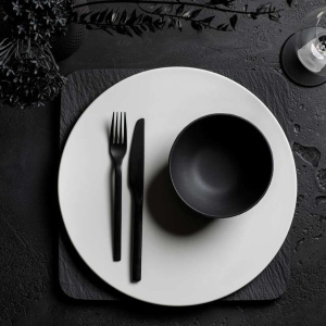 Набор посуды Villeroy & Boch Manufacture Rock черный 4 предмета 10-4239-6001