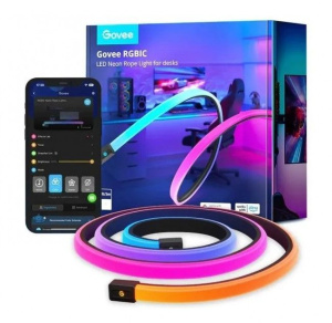 Умная светодиодная лента Govee RGBIC LED Neon Rope Lights for Desks 3м (H61C3)