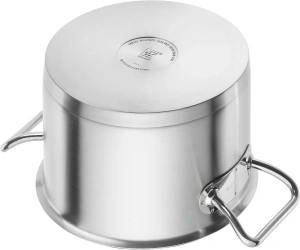 Низкая кастрюля Zwilling Pro S, 4.3 л, со стеклянной крышкой