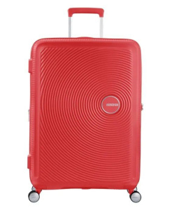 American Tourister Soundbox - Spinner S 55 см, 35,5/41 л, Rot (кораллово-красный)