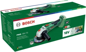 Аккумуляторная угловая шлифовальная машина Bosch PWS 18V-70 06033E6001