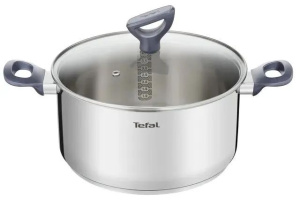 Набор посуды Tefal Daily Cook G713SB74 11 предметов серебристый