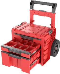 Ящик для инструментов на колесах Qbrick System PRO Cart 2.0 PLUS Drawer 3 Ultra HD Custom