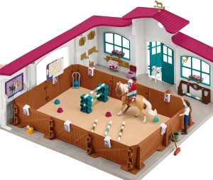 Игровой набор Schleich Horse Club Конная арена для лошадей с аксессуарами (42639)
