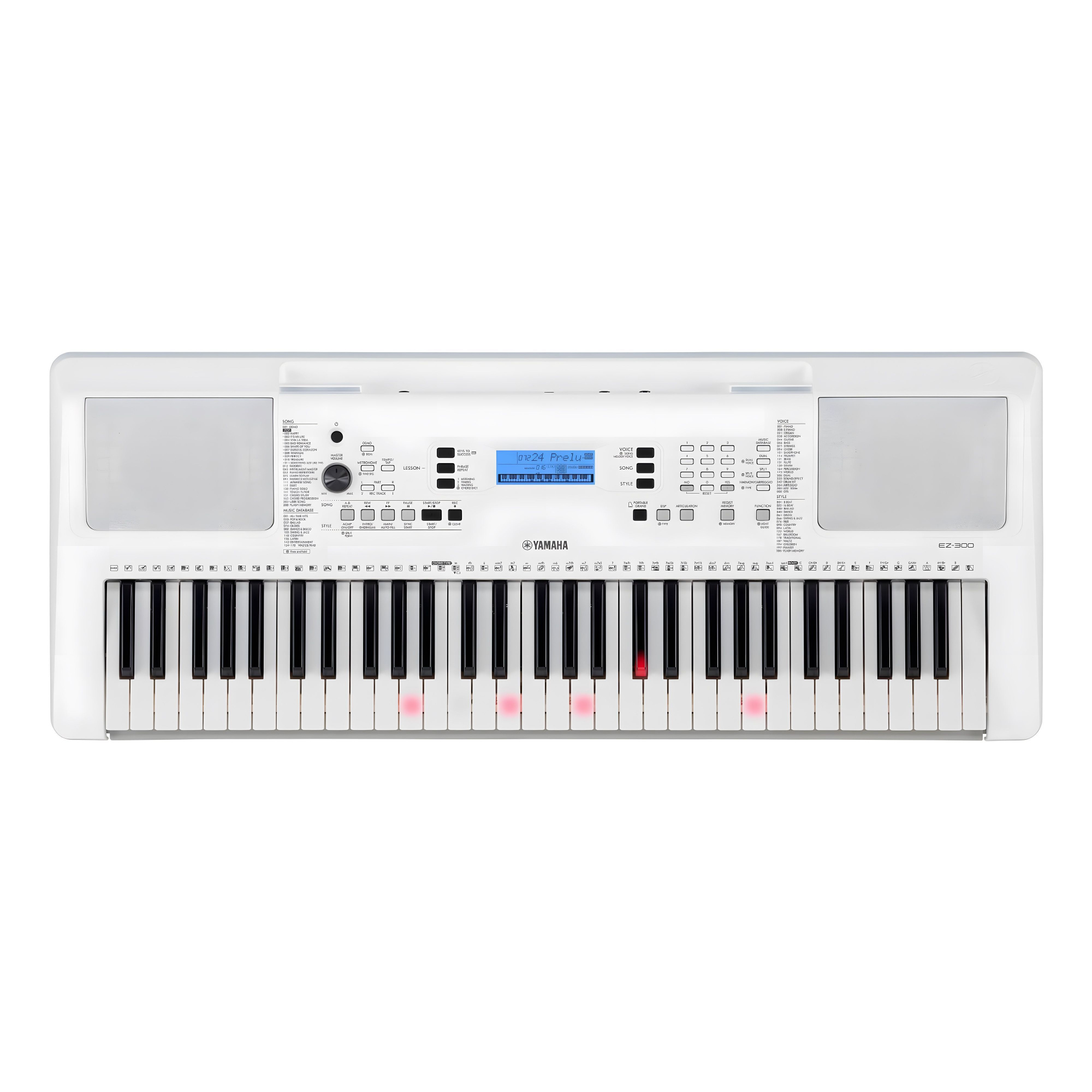 Yamaha EZ300 61-клавишный профессиональный синтезатор для начинающих