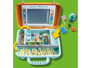 Игровой набор Playmobil 71216 Городская жизнь Взять с собой Классная комната
