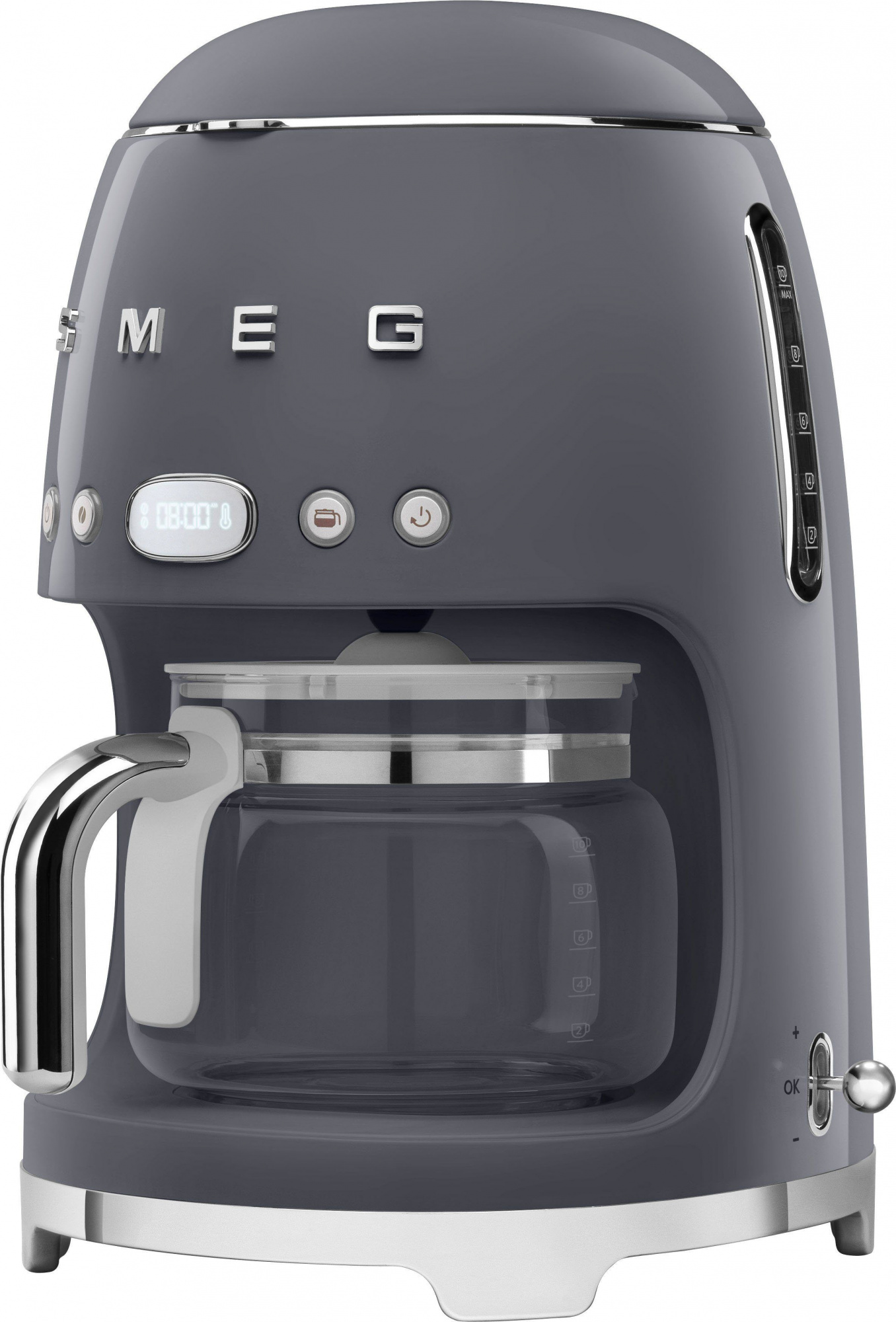 Кофеварка капельная Smeg DCF02, серый