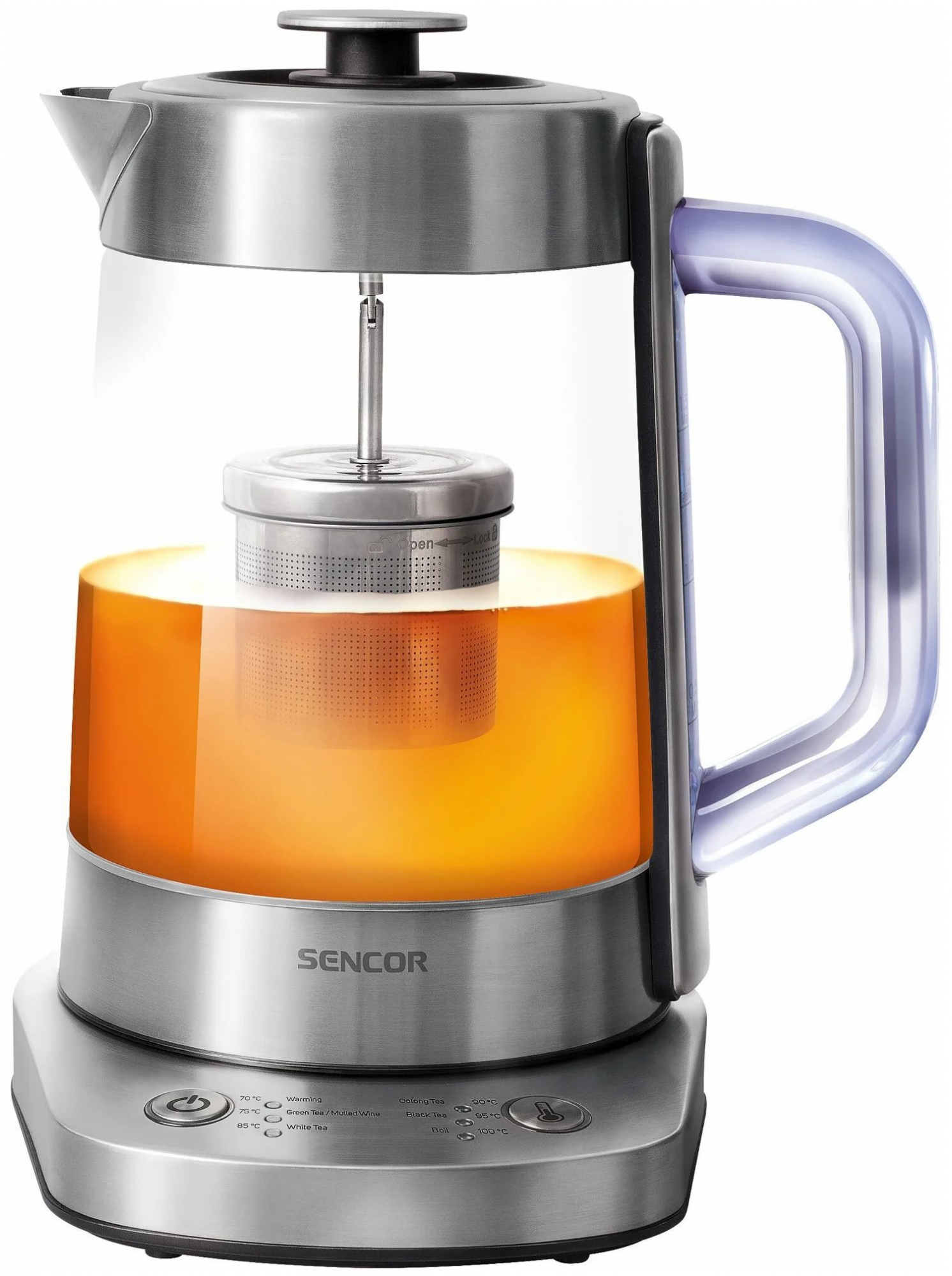 Чайник Sencor SWK 1590SS, серебряный
