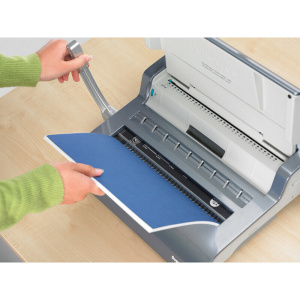 Брошюровщик Fellowes QUASAR WIRE серый