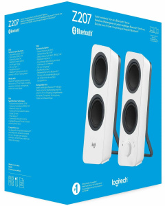 Акустическая система 2.0 Logitech Z207, белый