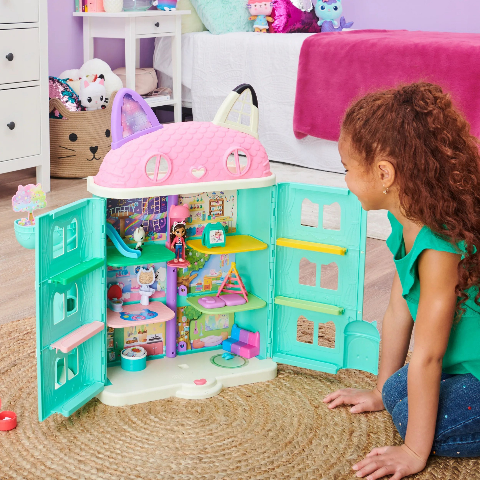Кукольный домик Spin Master Gabby's Gabi Cat Storey House