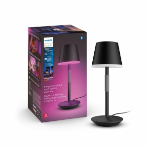 Умная настольная лампа Philips Hue Go Portable Table Lamp White and Color Ambiance 929003128501, черный