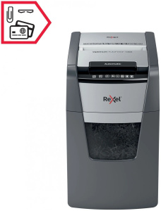 Уничтожитель бумаг Rexel Optimum AutoFeed 130X черный/серый