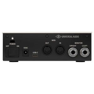 Universal Audio Volt 1 компактный USB-C 2.0 аудиоинтерфейс, 1 вход и 2 выхода