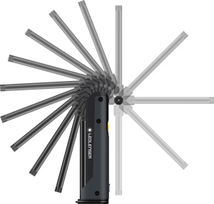 Ручной фонарь LED LENSER IW5R Flex черный
