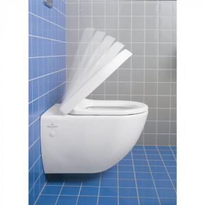 Сиденье для унитаза Villeroy & Boch Venticello SoftClose QuickRelease альпийский белый 8M22S101