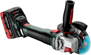 Аккумуляторная угловая шлифовальная машина Metabo WB 18 LTX BL 11-125 Quick 18 В, metaBOX, 2×5,5 А·ч LiHD АКБ, ЗУ