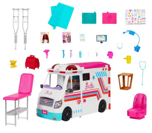 Набор Barbie HKT79 Скорая помощь