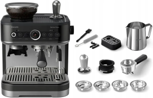 Кофемашина Philips Barista Brew Cappuccino PSA3218/10, черный