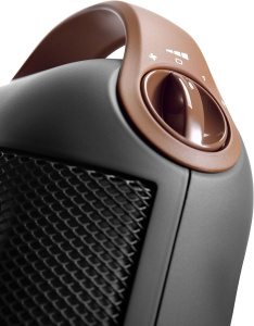 Обогреватель De'Longhi HFX30C18.AG с керамическим нагревателем, 1800 Вт, серый