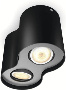 Потолочный светильник Philips Hue White Ambiance Pillar 929003046401 черный